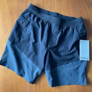 Lululemon Black “Namaste At The Beach” Short/Swimsuit (Men’s Large, Never Worn)